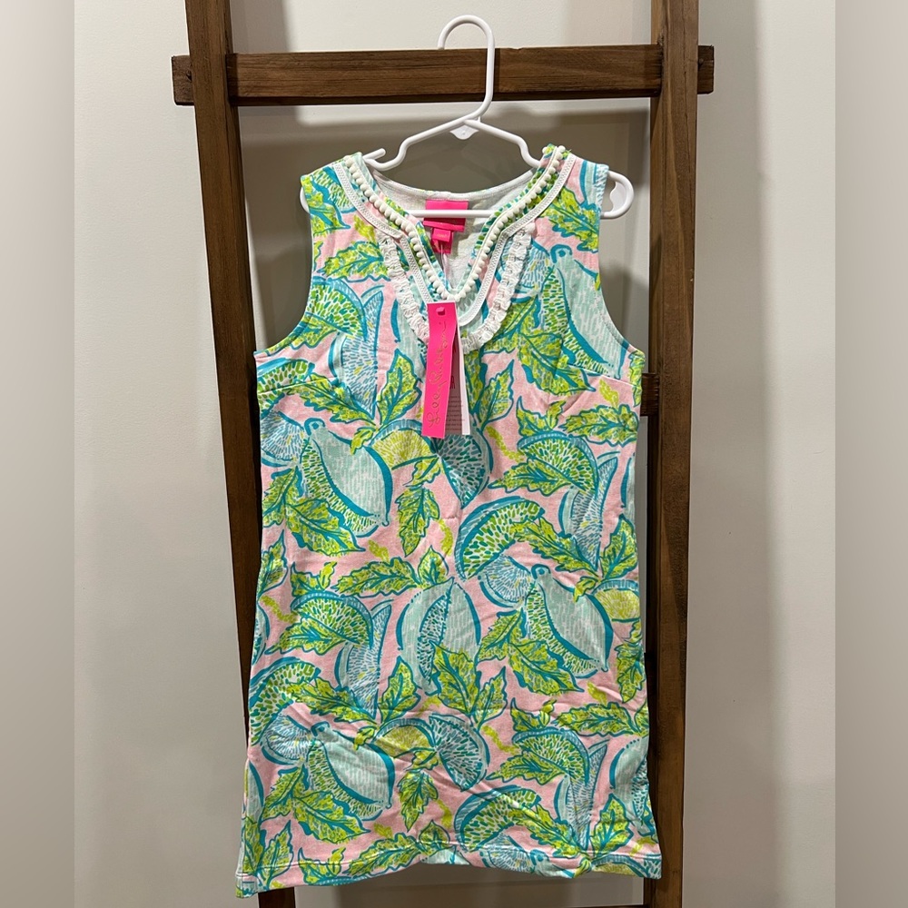 Lilly Pulitzer Girls Mini Harper Shift Dress